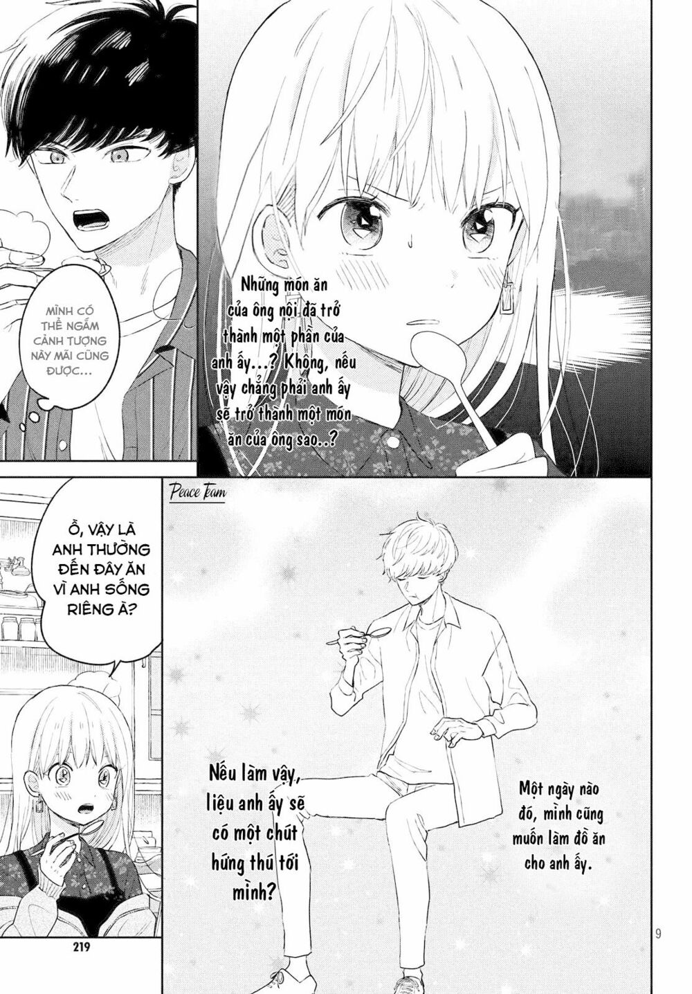 cô dâu (←chưa cưới) của atsumori-kun chapter 3 9