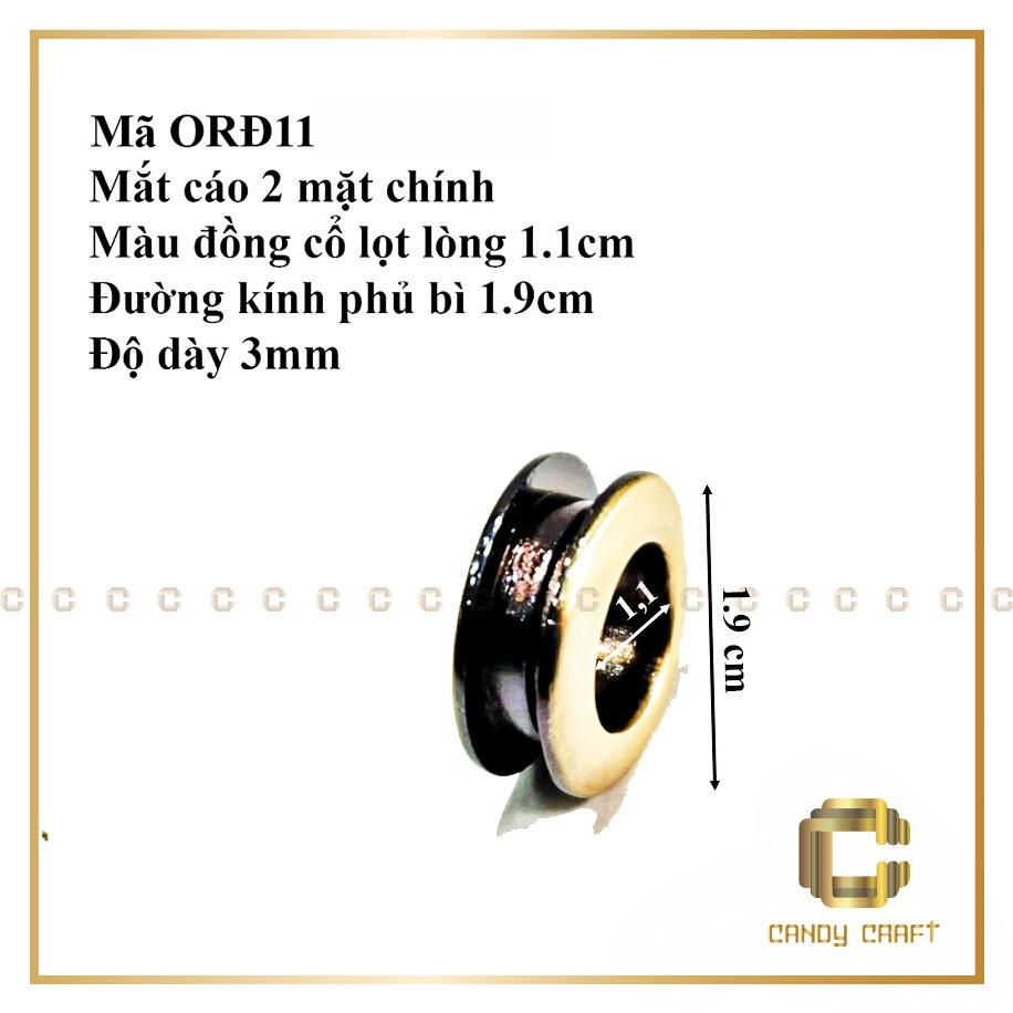 Mắt cáo (ôrê) tán 2 mặt chính