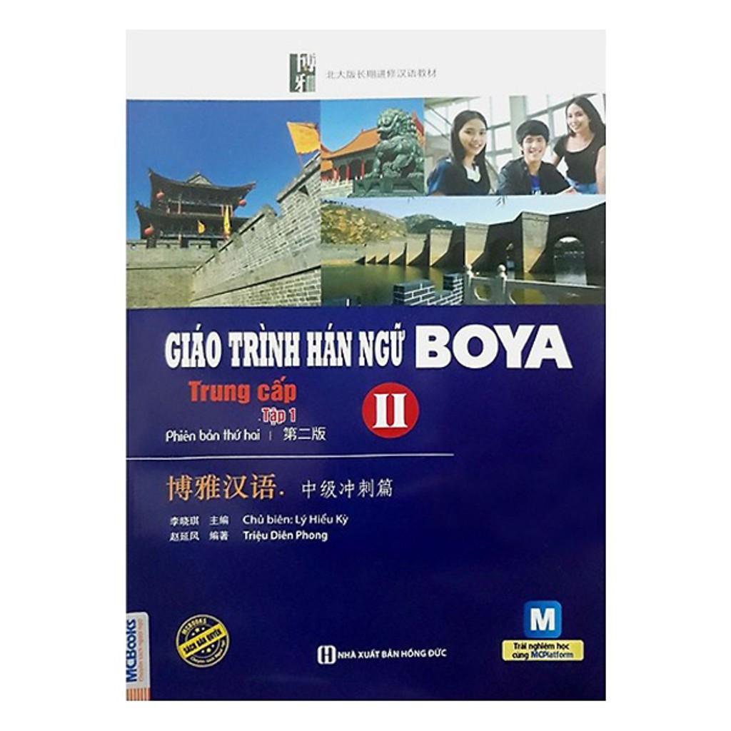 Sách - Trọn bộ giáo trình hán ngữ boya 8 cuốn