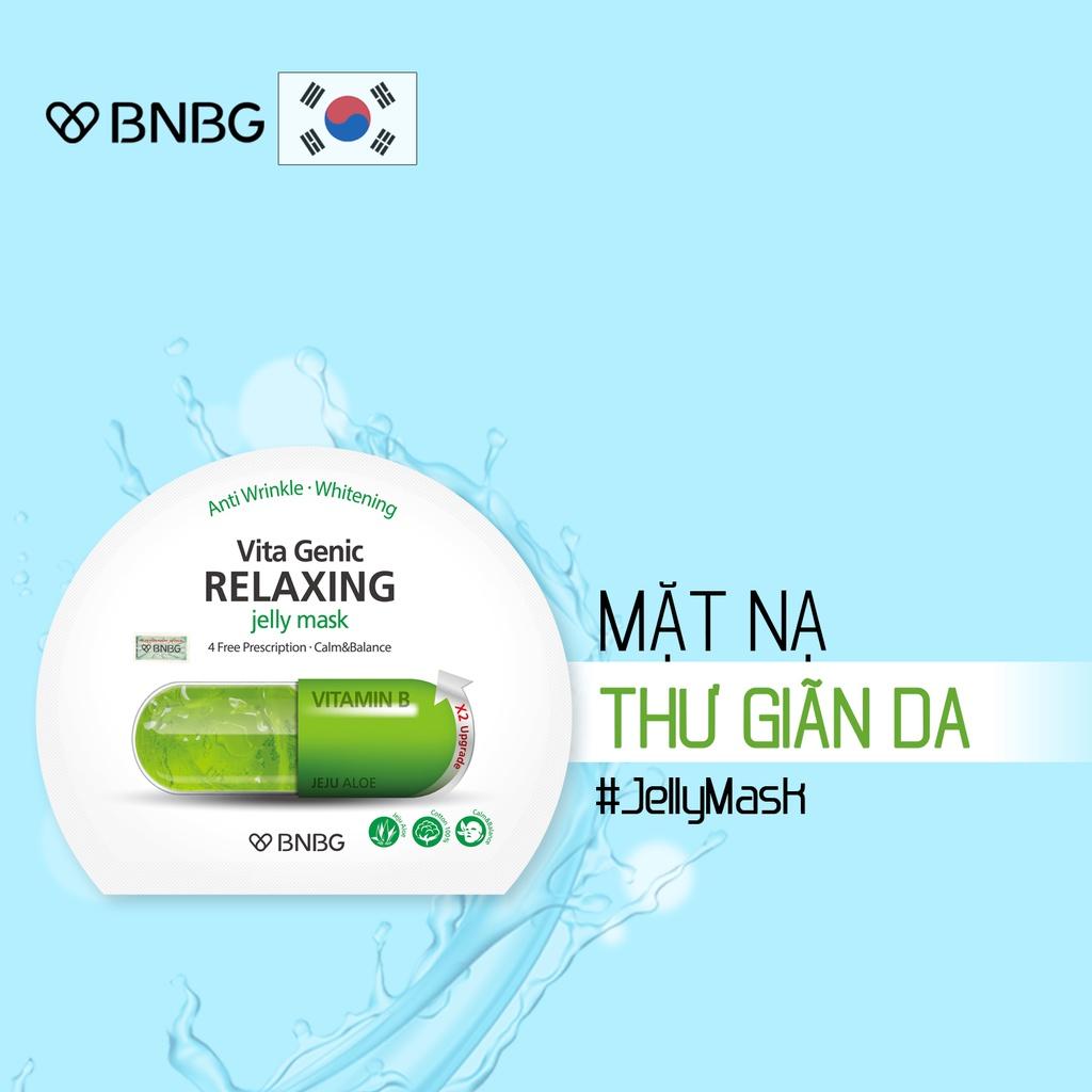 Hộp 10 Mặt Nạ Phục Hồi Da BNBG Vita Genic Relaxing 30ml