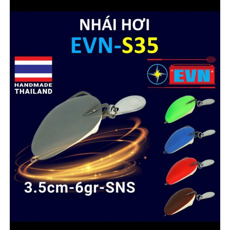 NHÁI HƠI EVN - S35 - Mồi giả Thái Lan câu lure cá lóc giá rẻ siêu nhạy - 3.5cm 6gr