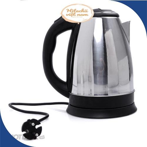 Ấm Siêu Tốc Đun Nước 1.8 Lít Siêu Tiếp Kiệm Điện, Bình Đun Nước Siêu Tốc Electric Kettle chất liệu inox