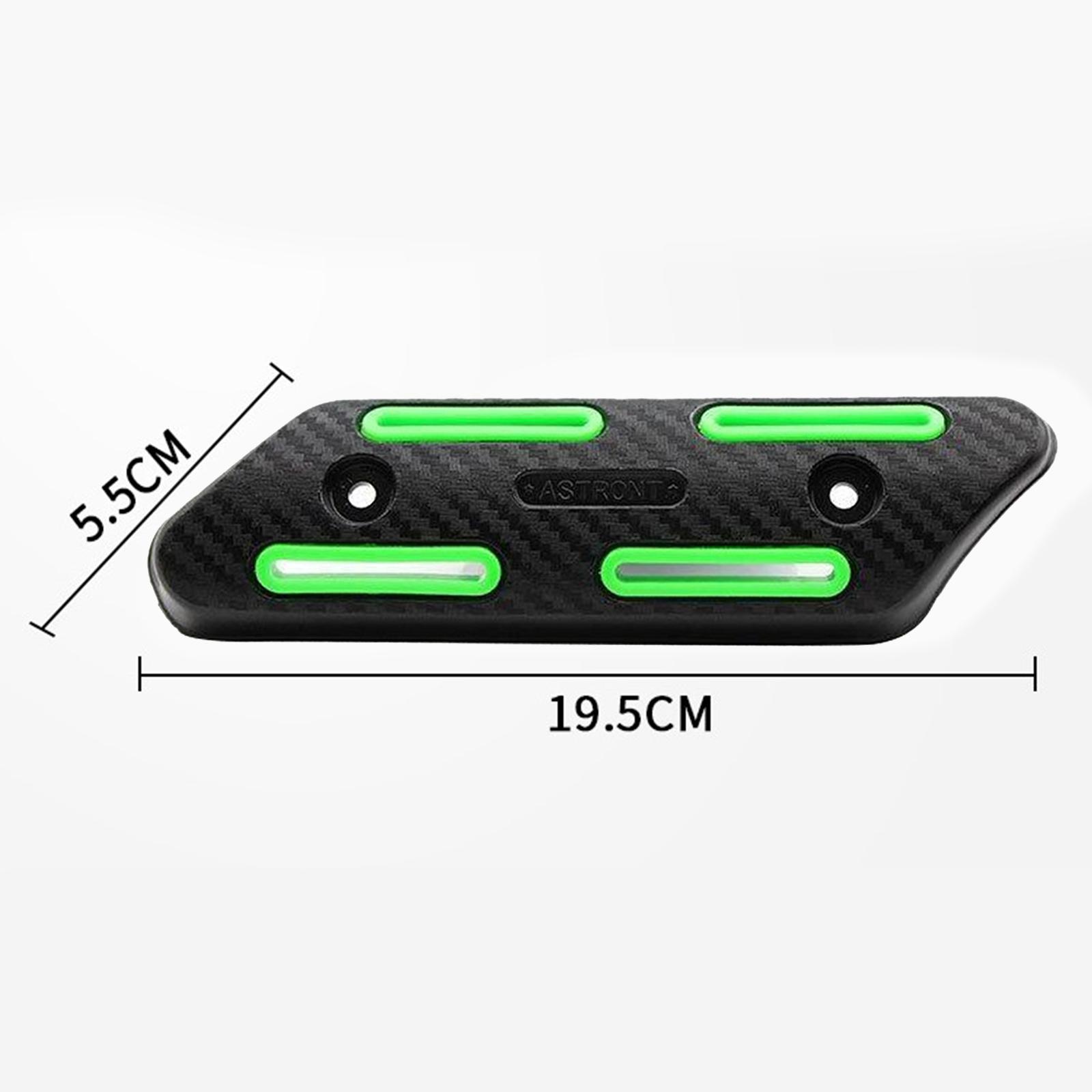 Durable Motorcycle Exhaust Pipe Protector Heat Shield Cover