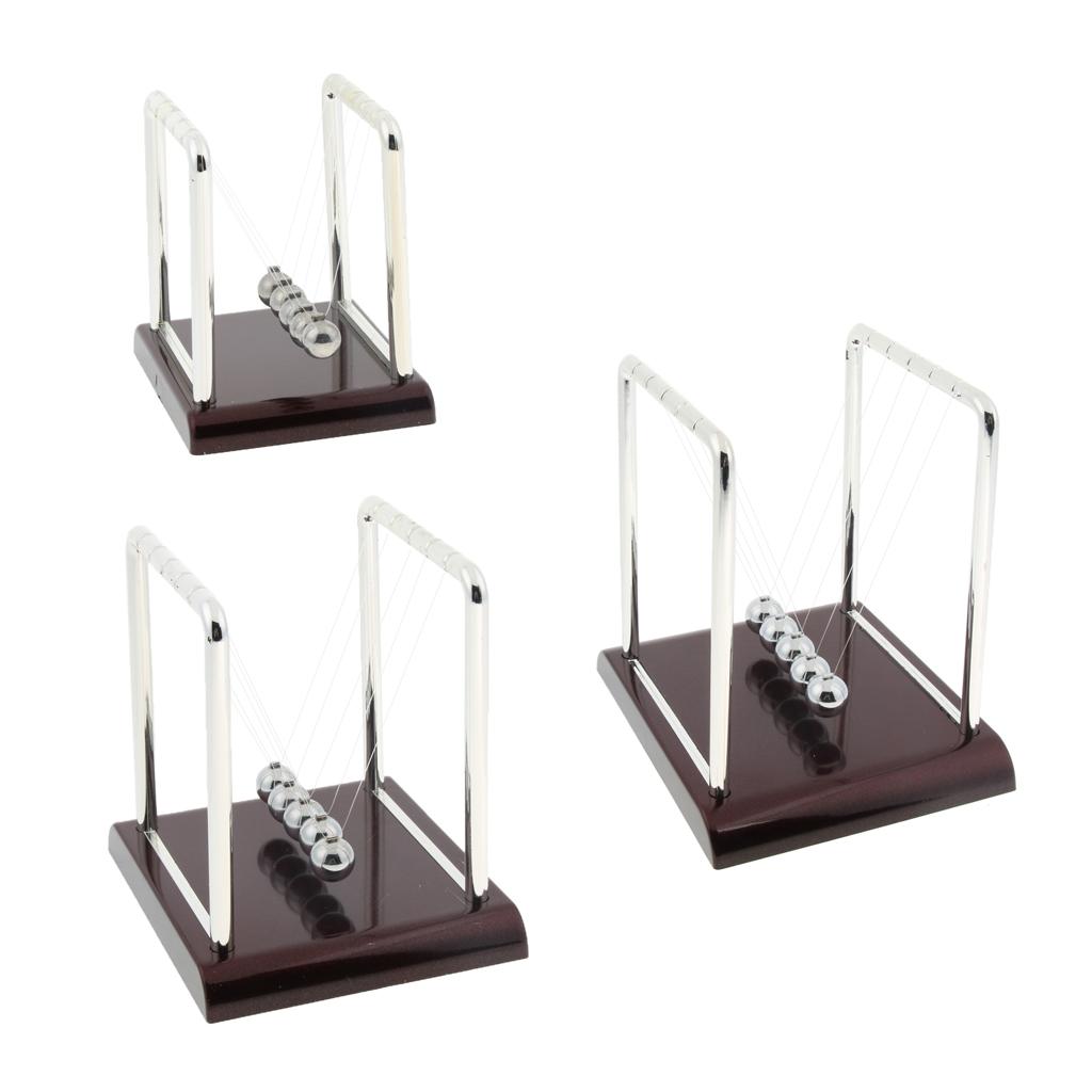 Square Newton's Cradle Balance Balls Physics Science Pendulum Toy Large