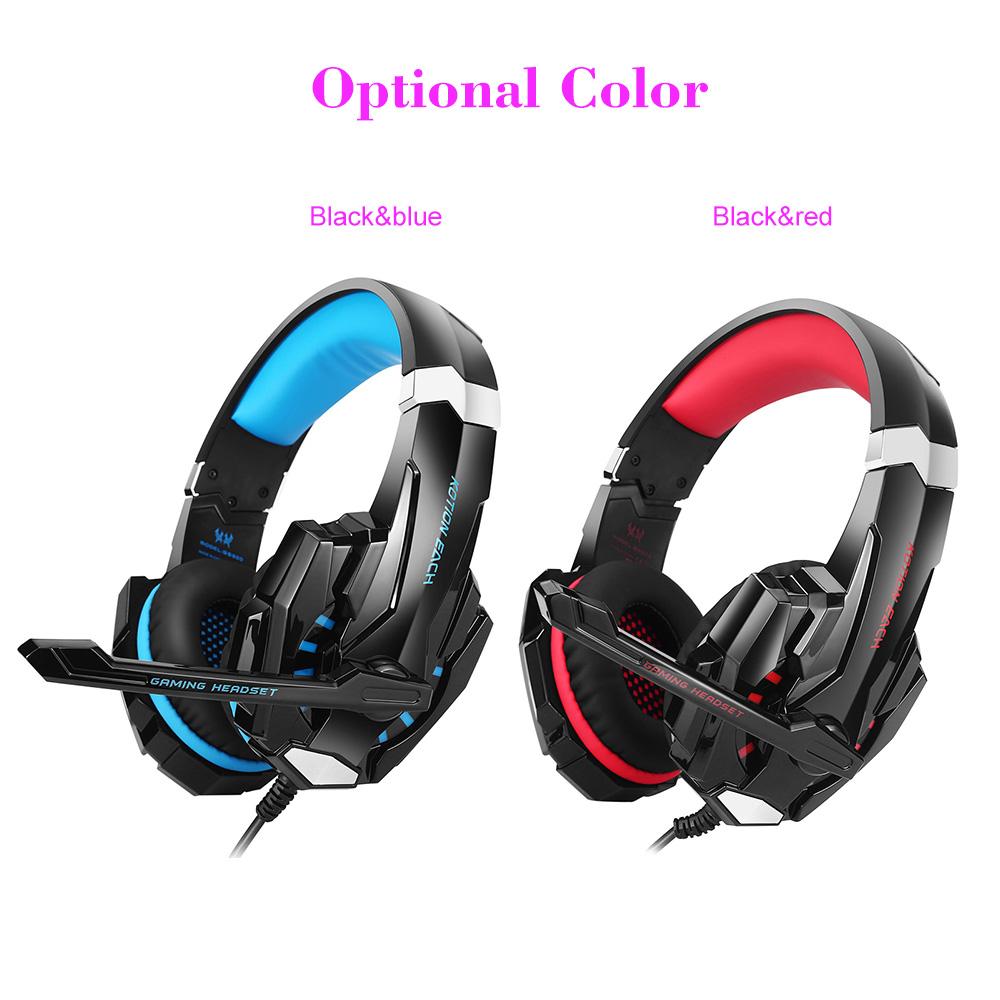 Tai nghe chơi game âm thanh nổi KOTION EACH GS900 PC có micrô cho XBOX 360 / PS3 / PS4 / PC Máy tính xách tay / Di động