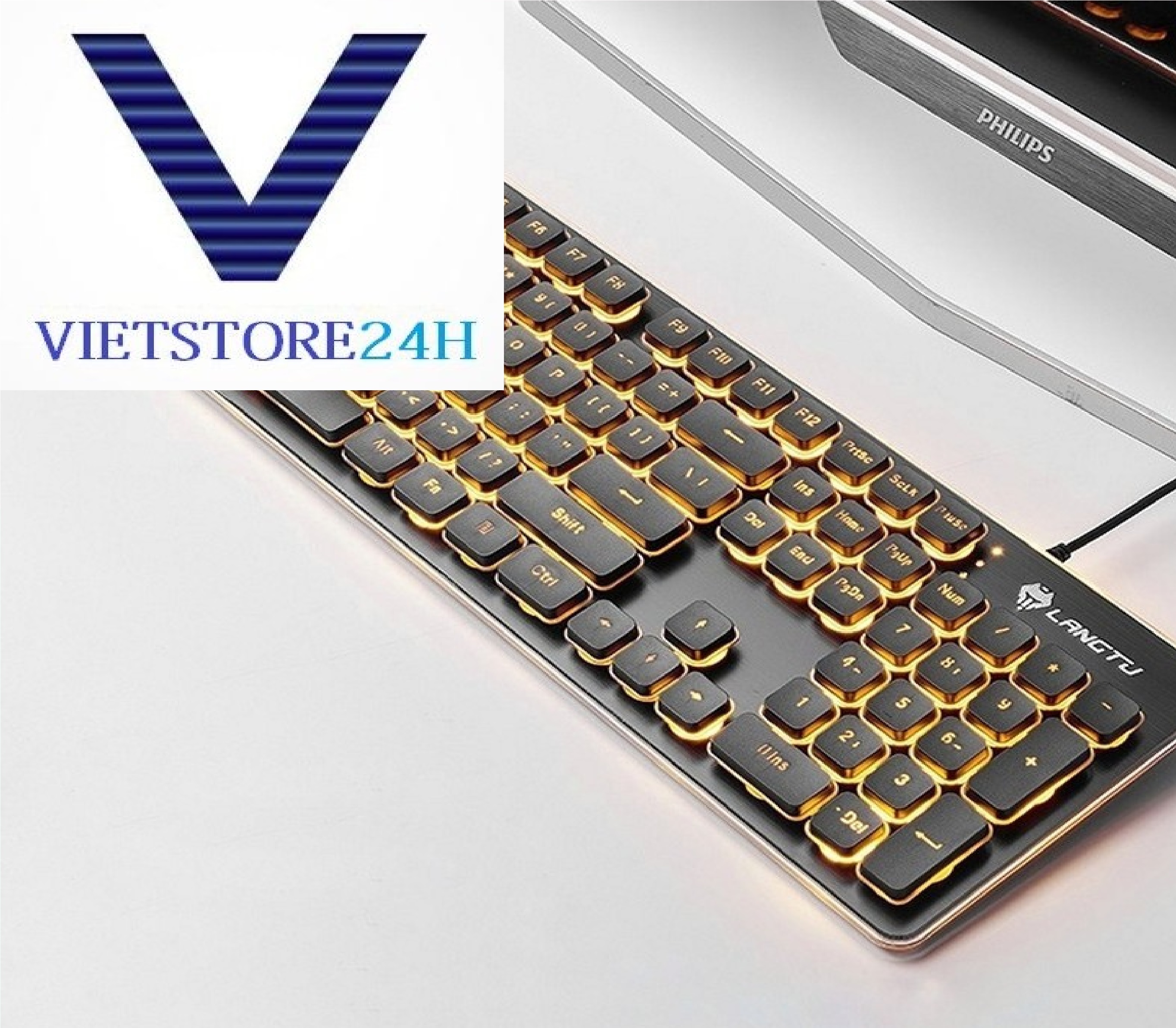 Bàn Phím Chuyên Game LANGTU L1 Led VT - Hàng chính hãng