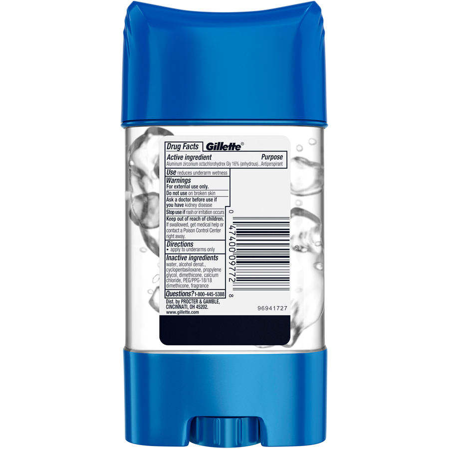 Gel khử mùi Gillette Hương Gió Biển 107g