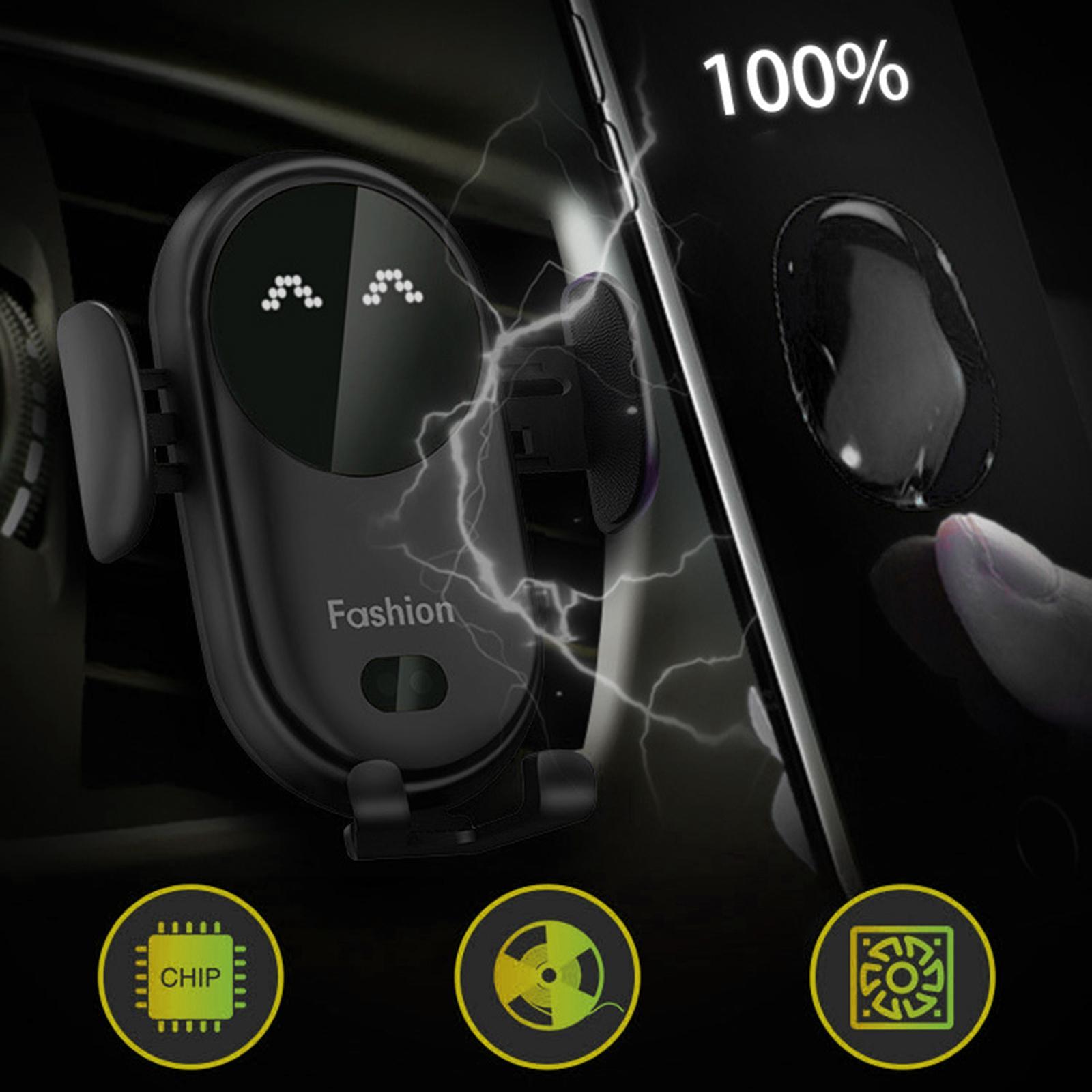 S11 Car Charger Mount Wireless Universal for Black