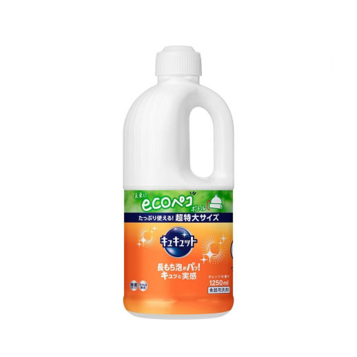 Nước rửa bát KAO hương cam 1250ml
