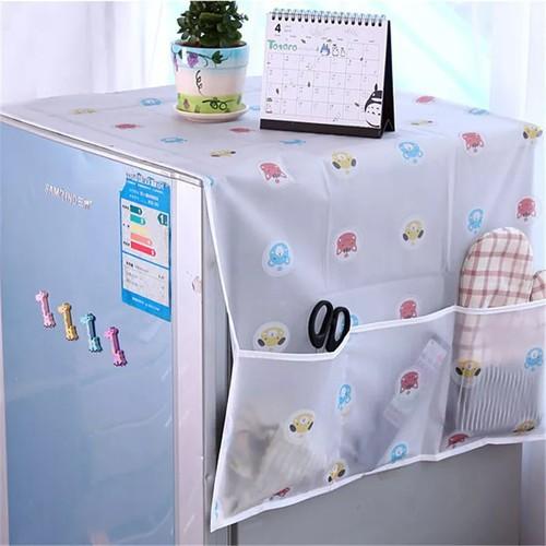 Tấm phủ tủ lạnh có túi 2 bên