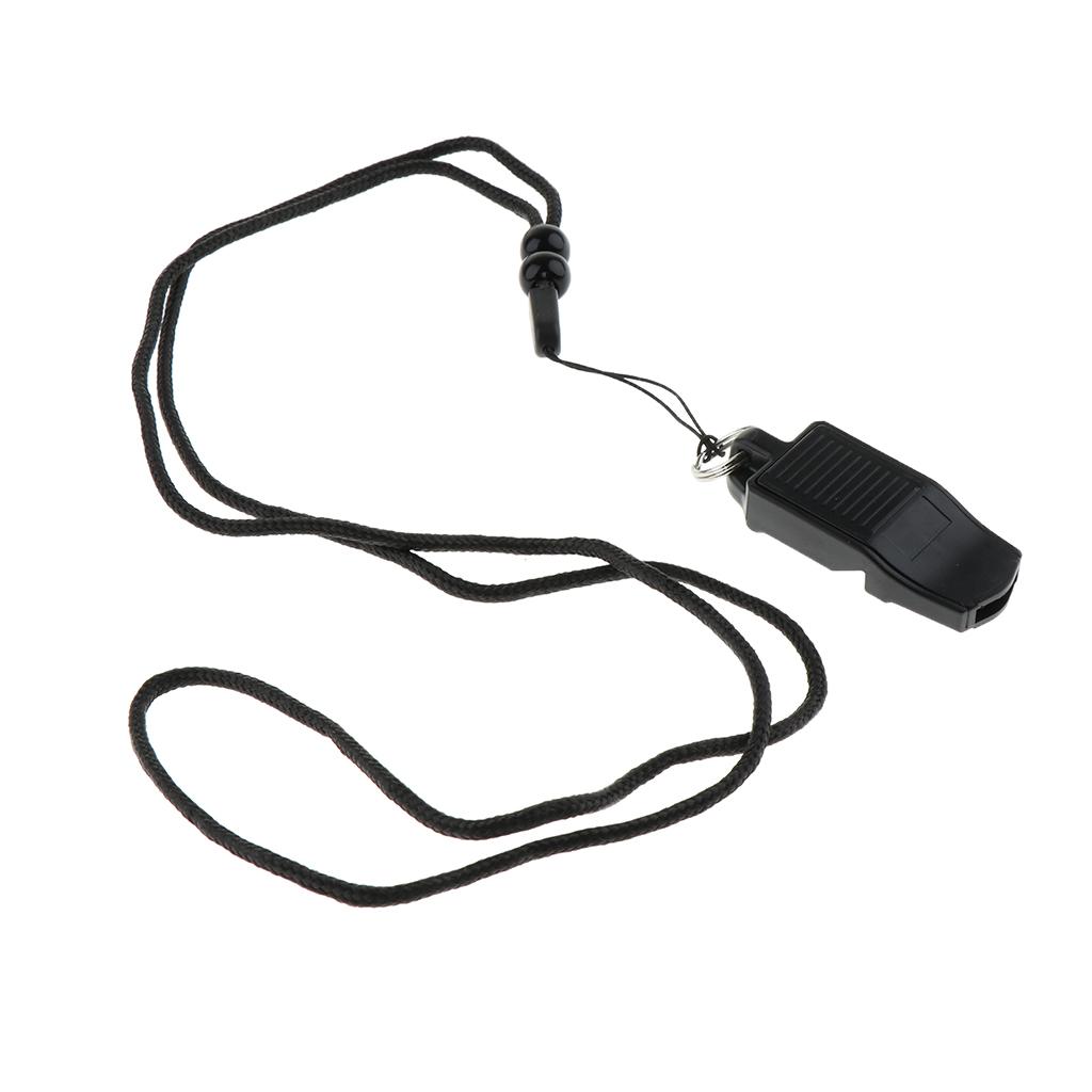 Safety Coaches Whistle With Adjustable & Removable Lanyard Sports Accessory