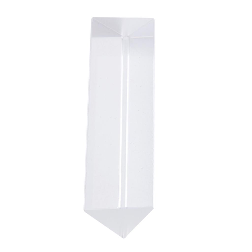 Physics Teaching Precision Optical Glass Prism 4 Inch