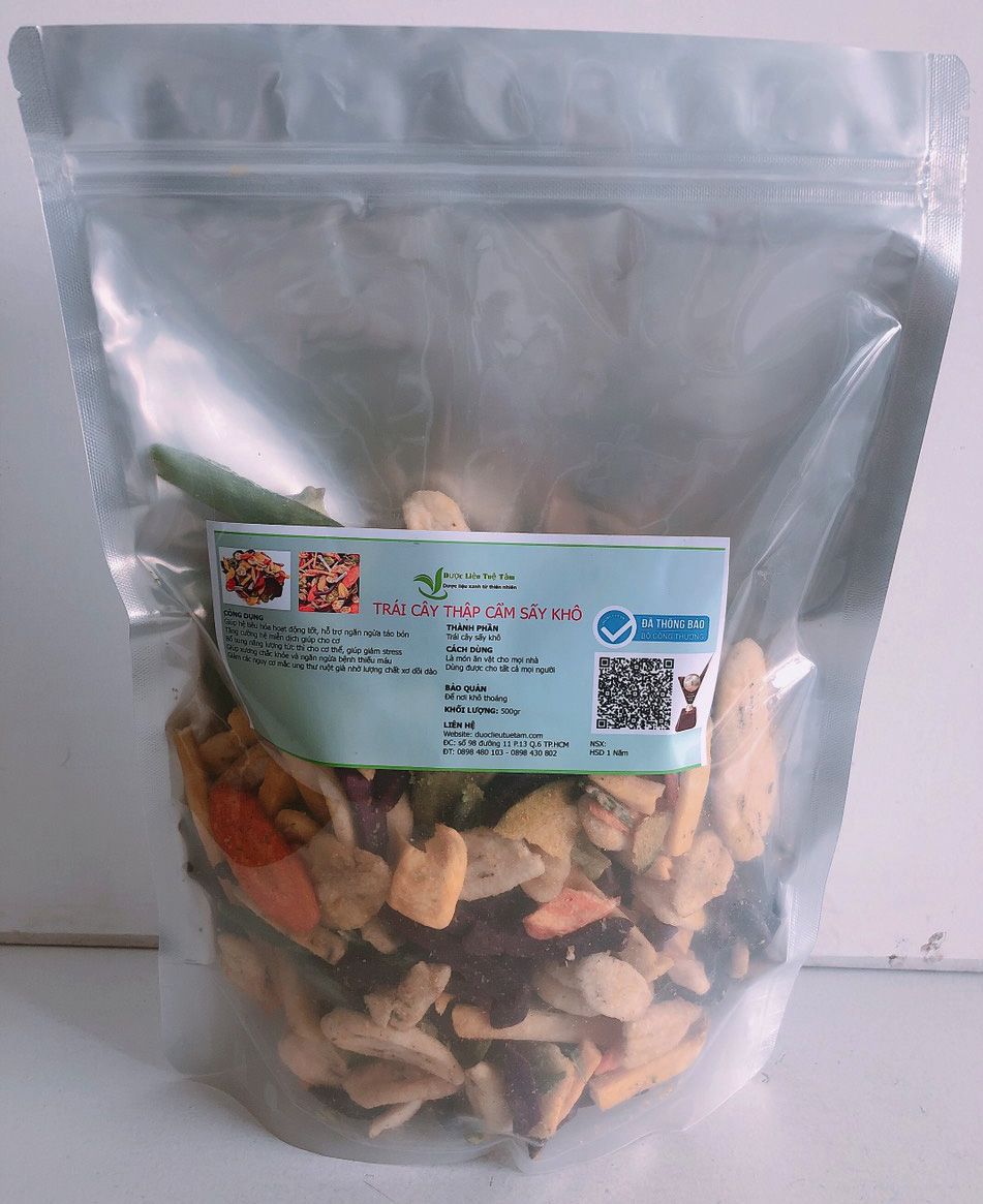 Trái cây sấy khô thập cẩm đà lạt (200gr)