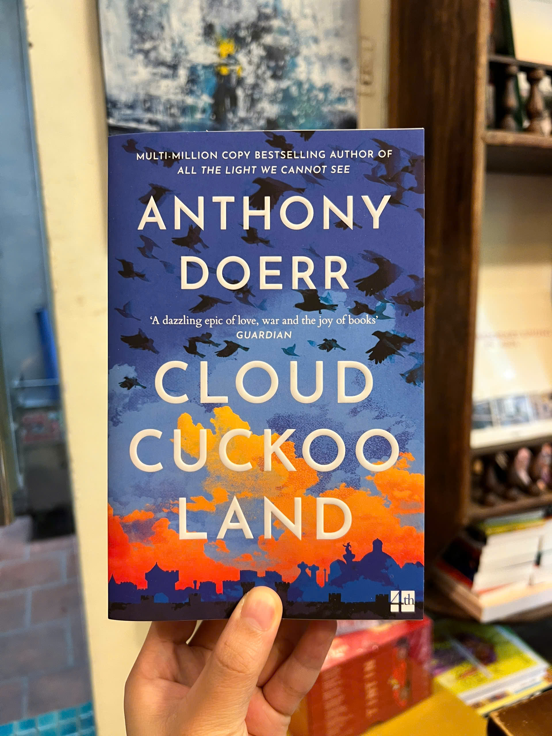 Sách - Cloud Cuckoo Land by Anthony Doerr | Historical Fiction / Fantasy / Ngoại văn Nhập khẩu UK