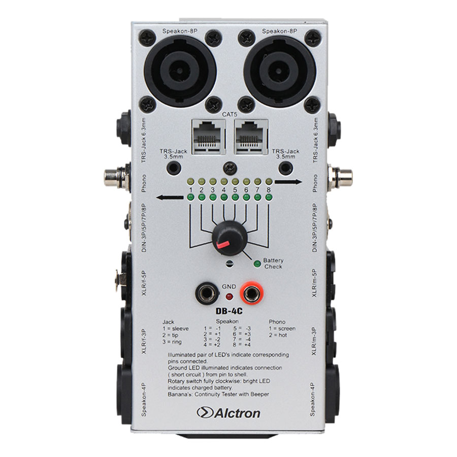 Bộ Kiểm Tra Tín Hiệu Âm Thanh Alctron DB-4C
- Hàng Chính Hãng