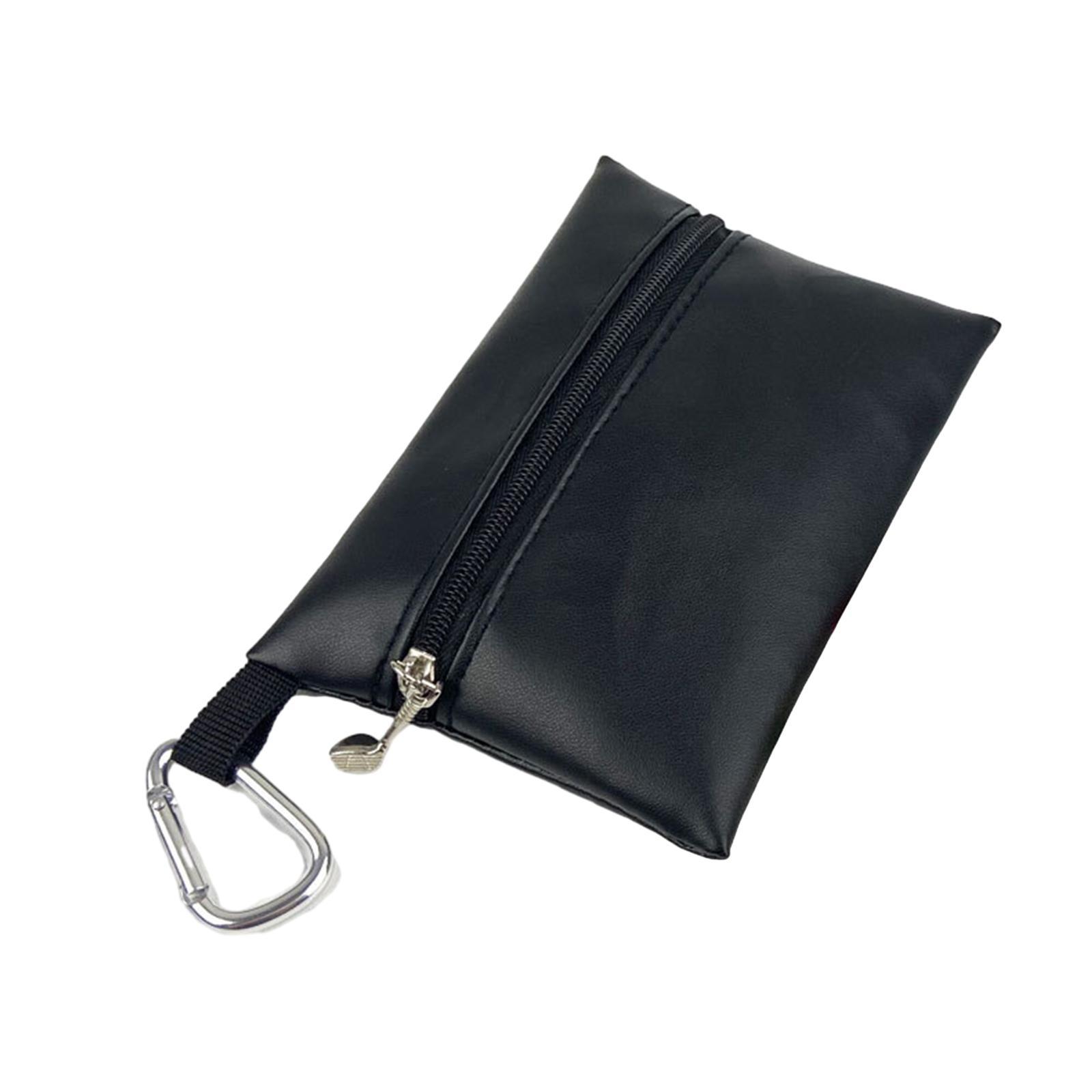 Golf Tees Holder Bag Tee Ball Marker Bag for Golf Player Golf Ball Waist Bag