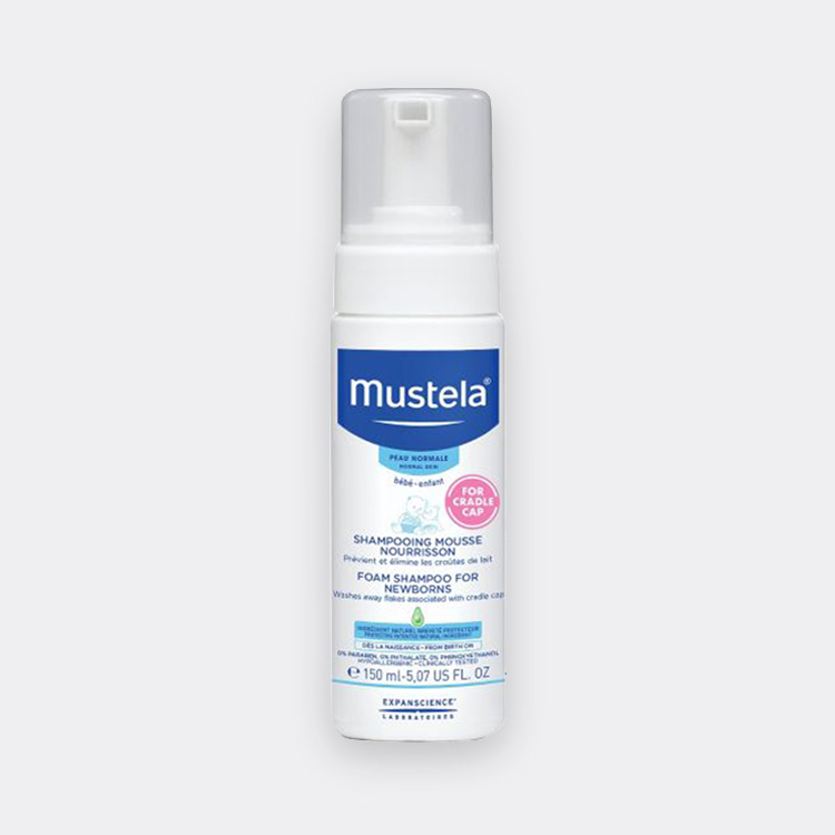 Dầu Gội hỗ trợ điều trị Cứt Trâu Mustela (150ml)