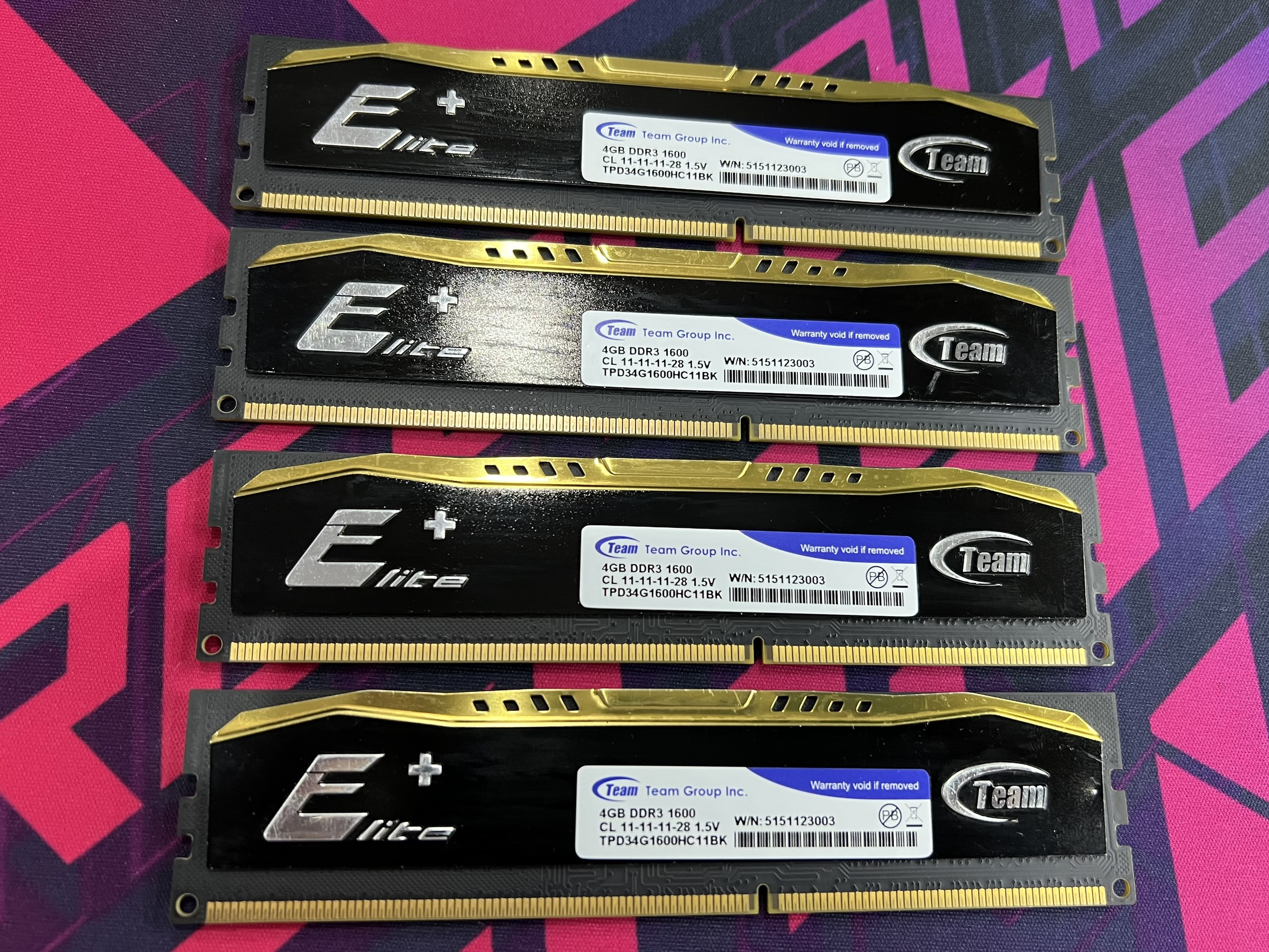 Ram Team Group Elite 4GB DDR3-1600MHz - Hàng chính hãng