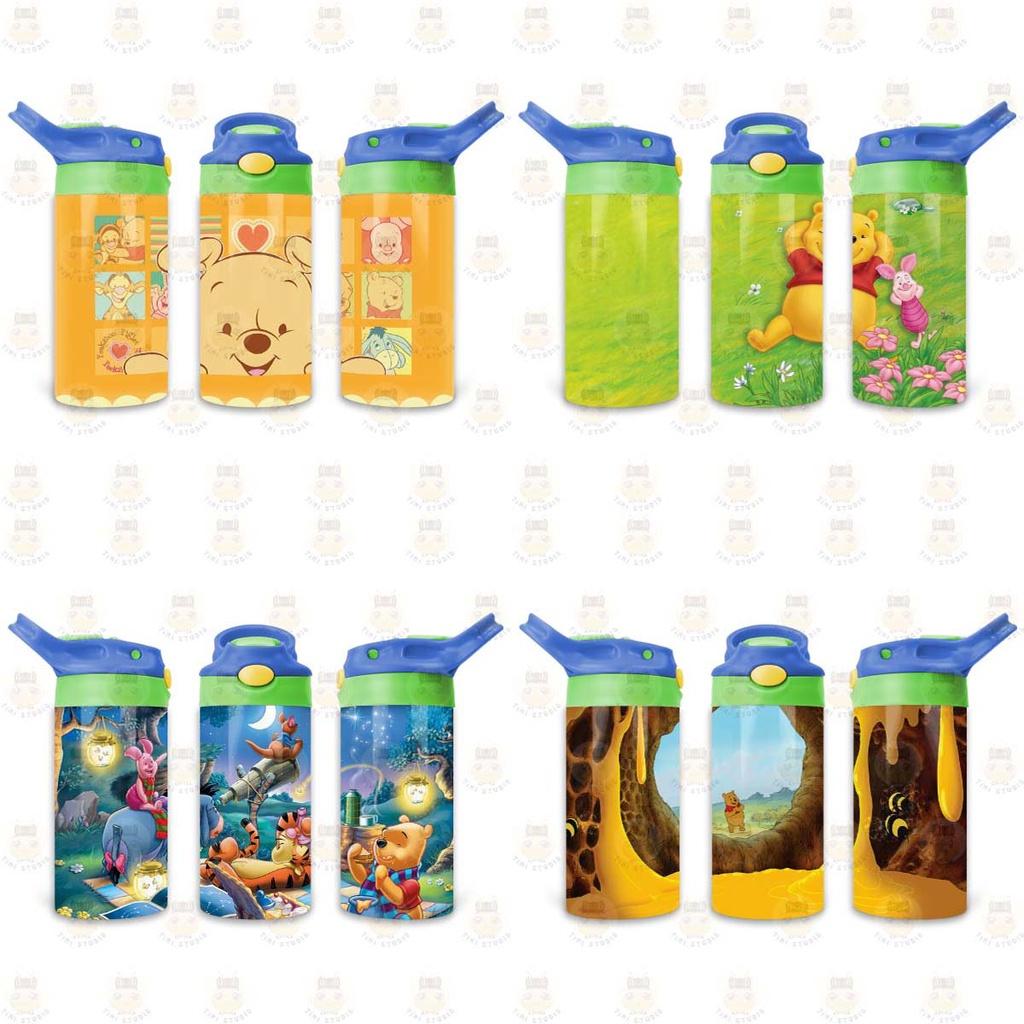 Bình Giữ Nhiệt Trẻ Em Hình Gấu Pooh - Tỉ Mỉ Studio - Mã 1407KT04