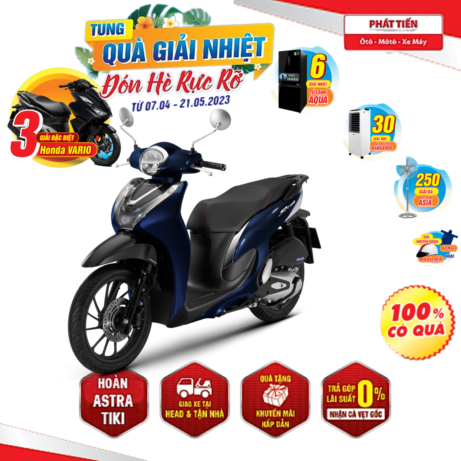 Xe Máy Honda SH Mode 125cc 2023 - Cao cấp phanh ABS