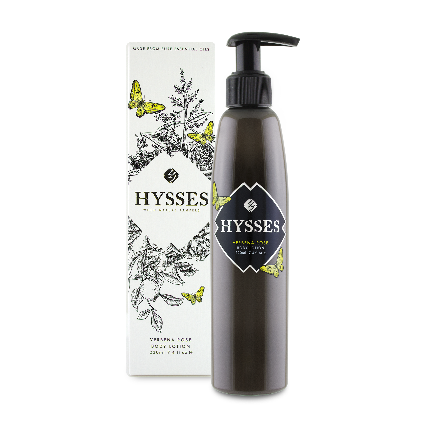 Sữa Dưỡng Thể Cao Cấp Hysses Body Lotion Giúp Làm Mềm, Phục Hồi và Làm Mới Làn Da, Củng Cố Hàng Rào Bảo Vệ Tự Nhiên Với Tinh Dầu Hoa Hồng và Mã Tiên Thảo Hữu Cơ Tự Nhiên