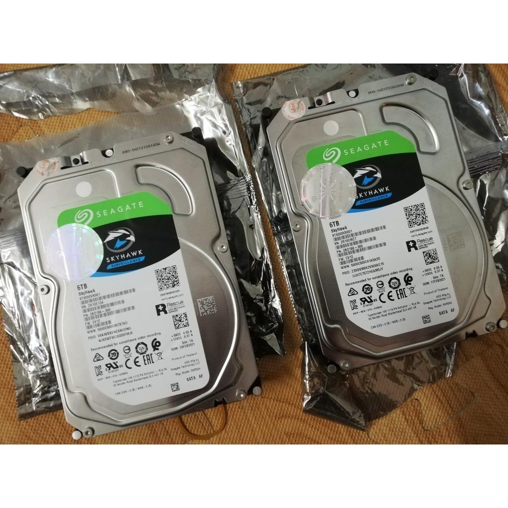 Ổ cứng 6TB Seagate Skyhawk chuyên dụng chạy 24 24