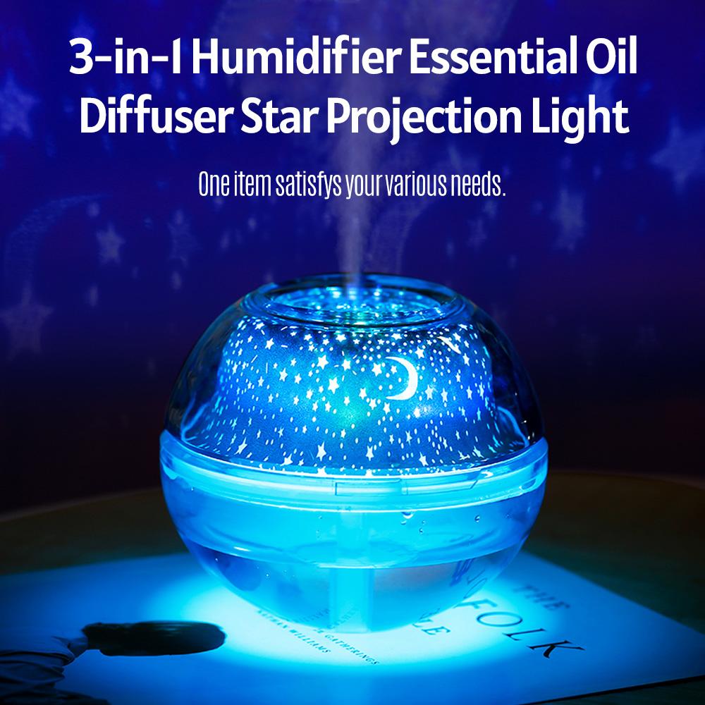 Máy Khuếch Tán Tinh Dầu Phun Sương Dung Tích 500Ml