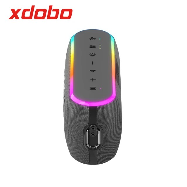 Loa Bluetooth 5.3 Xdobo X8 III Công Suất 60W Loa di động Tích Hợp Power Bank Chống Nước IPX7 Hỗ Trợ Thẻ TF, DSP, TWS, Dải Led RGB - Hàng chính hãng