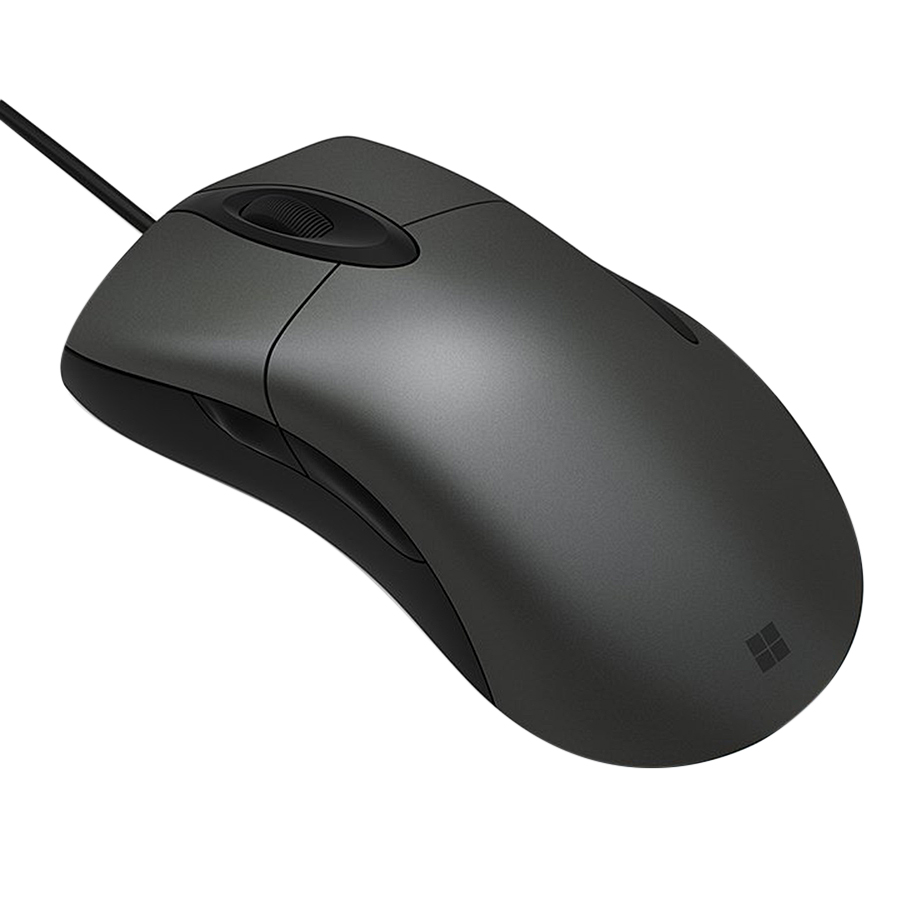 Chuột Chơi Game Có Dây Microsoft Classic IntelliMouse 3200DPI 5 Phím - Hàng Chính Hãng