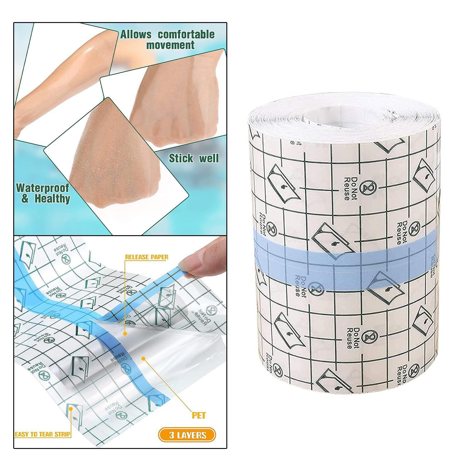 10m Shower  Transparent Film Waterproof Clear Bandages  Tape