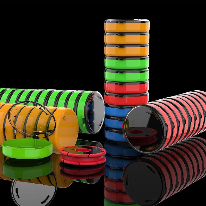 Trục Câu Cá Silicon Cuốn Thẻo Chuyên Dụng Câu Đài , Câu Đơn Có Hộp Đựng Cao Cấp PK-48