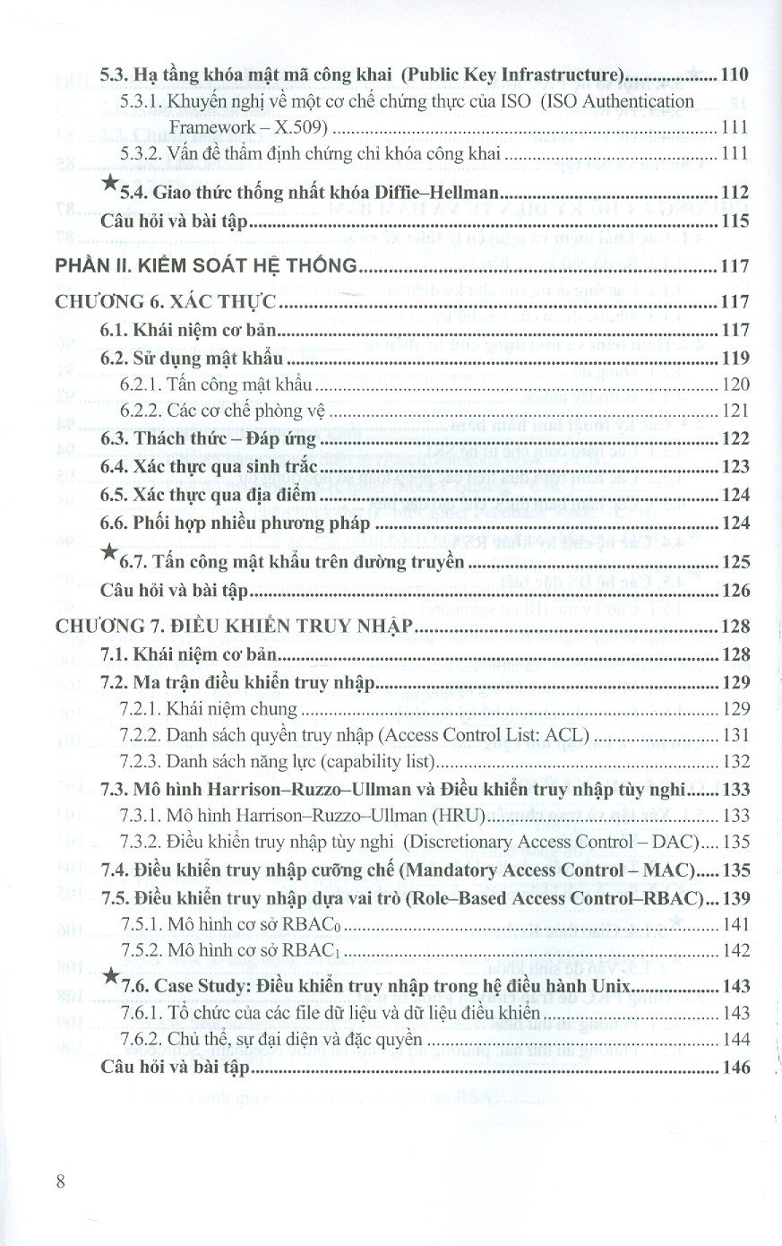 Giáo trình Cơ sở an toàn thông tin