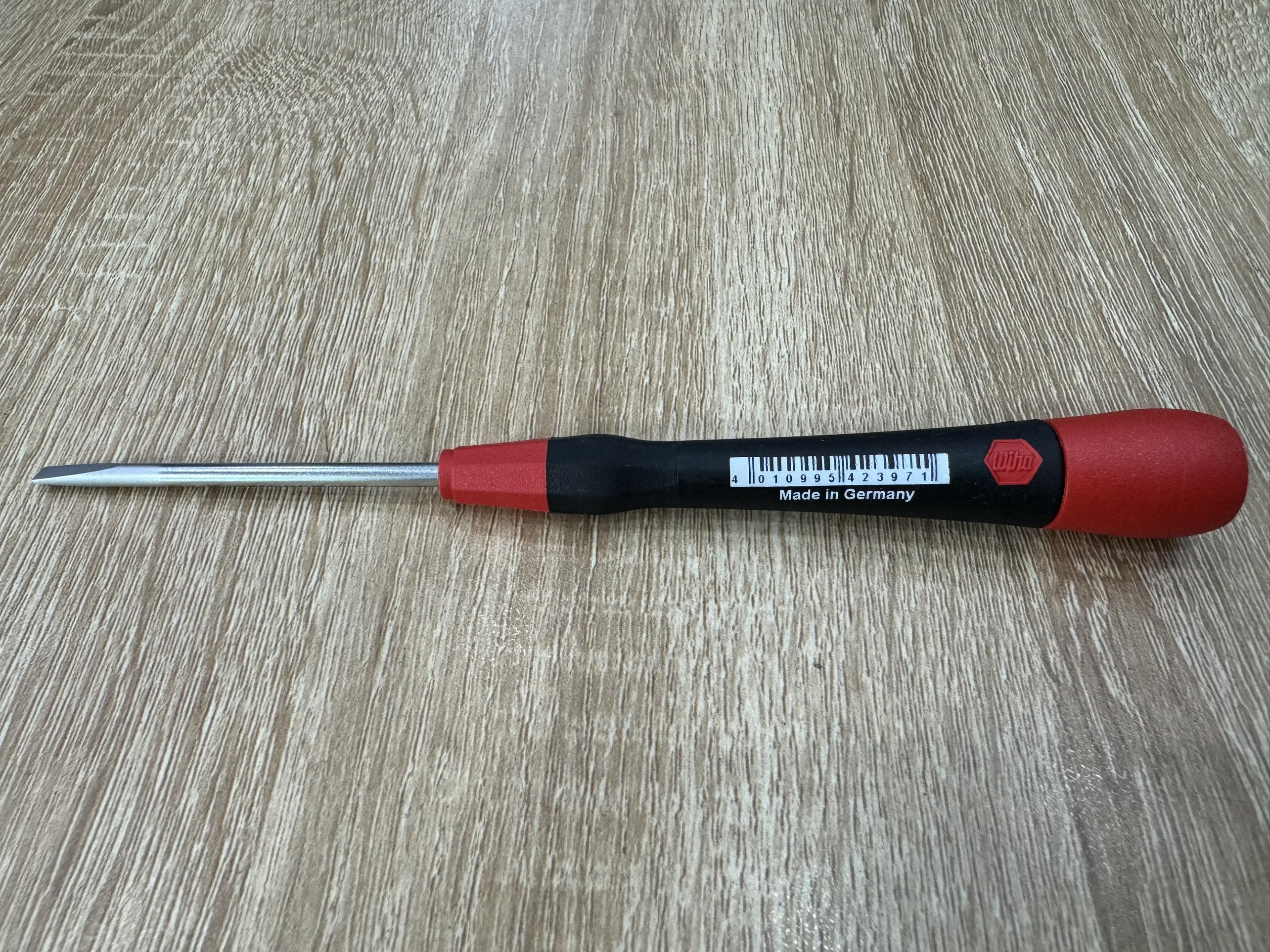 Tua vít điện đầu dẹp Wiha 42397 ( 3.5 x 60 x 160 )