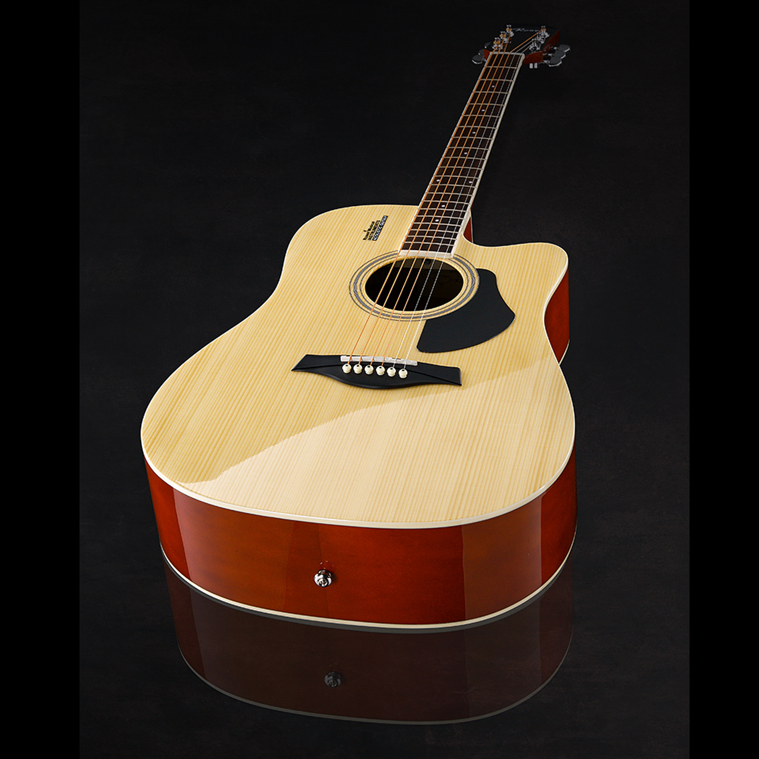 Đàn Guitar Acoustic Rosen G12 Màu Gỗ Dáng D (Size 41) G12NA - Phân phối Chính Hãng - Kèm móng gảy DreamMaker