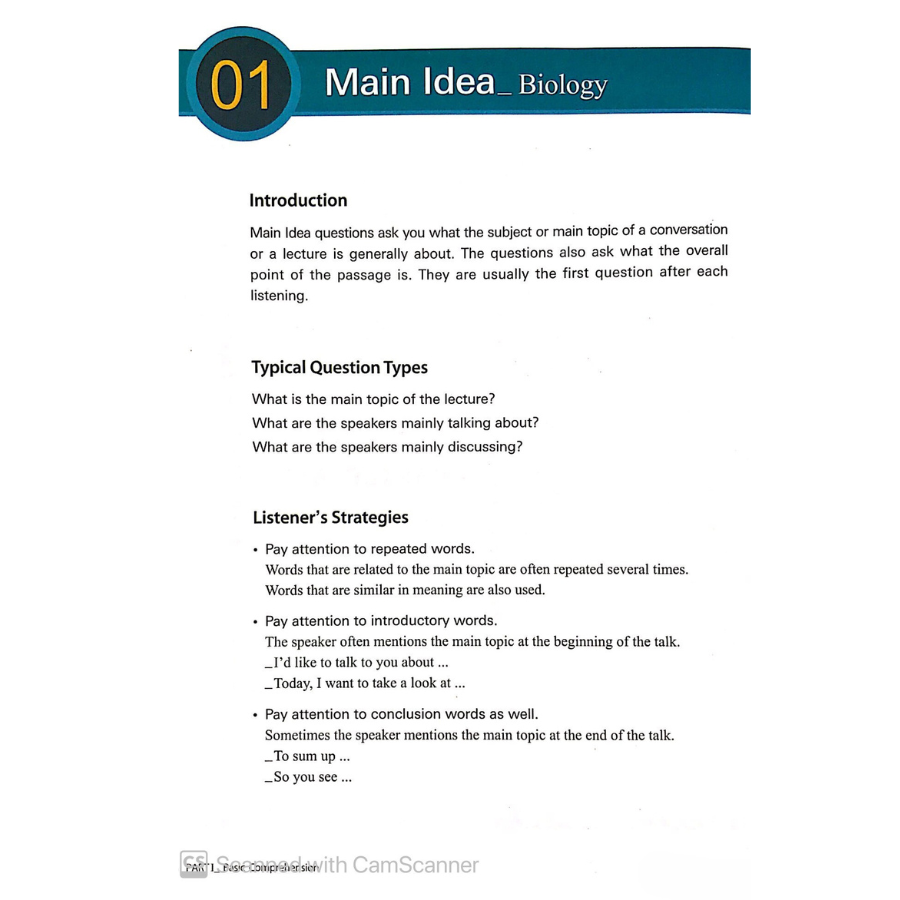 TOEFL iBT Activator Listening Intermediate (Kèm CD)