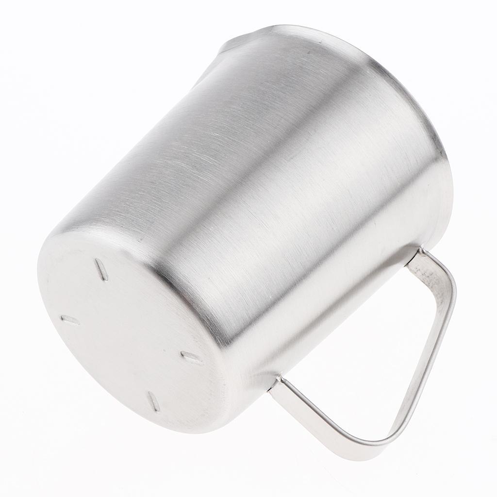 2pcs Diy Candle Making Jug Stainless Steel Coffee Milk Foam Jug