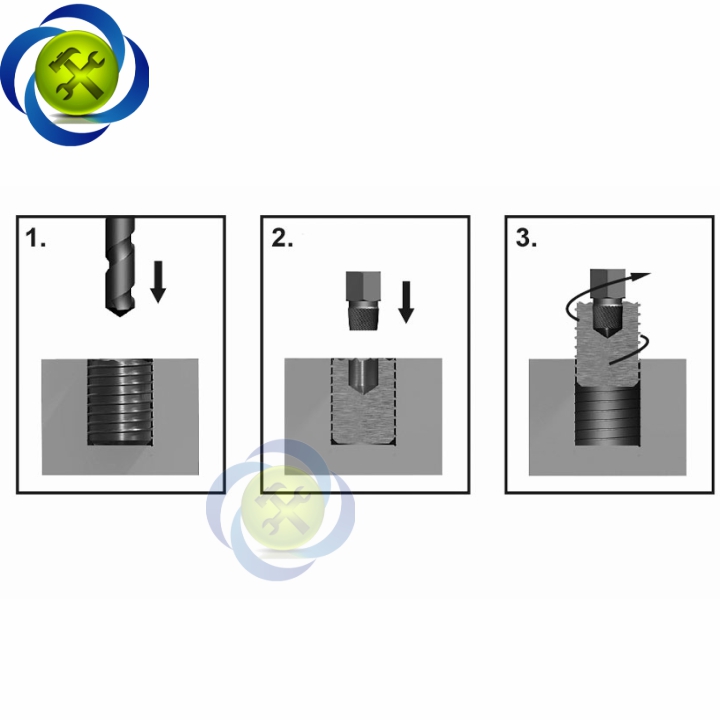 Bộ tuýp mở ốc lục giác hư-tròn đầu Kingtony 11015SQ có 15 chi tiết (3-14mm)