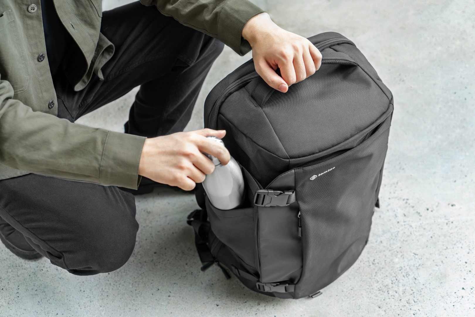 Ba lô TOMTOC (USA) Travel Backpack 40L - A82-F01D - Hàng Chính Hãng
