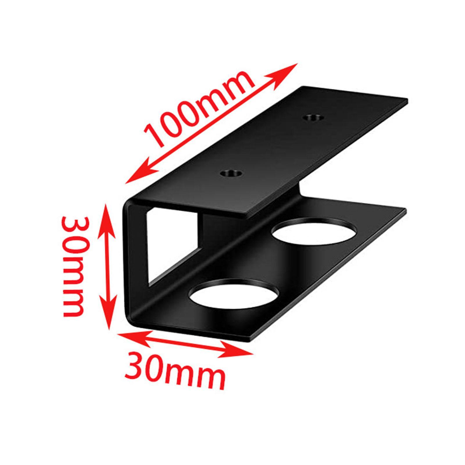 3x under Desk Laptop Mount Brackets Stand Set Heavy Duty Laptop Holder Mount