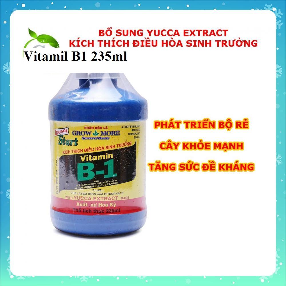 Phân bón vitamin B1 Start của Growmore chai 235ml - tăng đề kháng, phát triển rễ