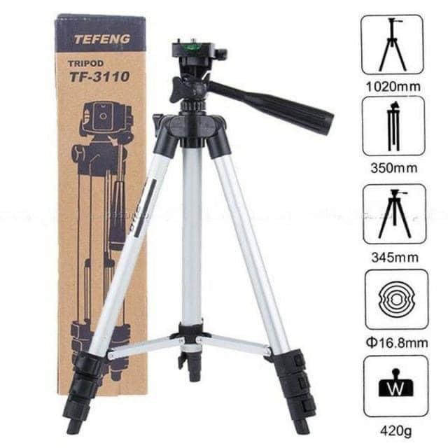 Gậy Chụp Ảnh 3 Chân Tripod 3110 Suport Topstore ,Tripod Điện Thoại, Giá Đỡ, Gậy Chụp Ảnh 3 Chân | Cây Chụp Hình Tự Sướng