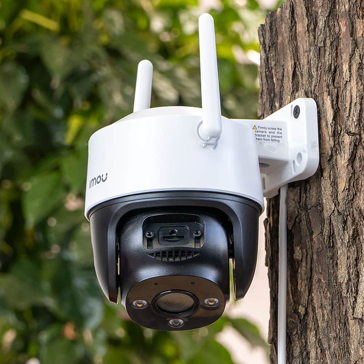 Camera IMOU Cruiser SE 4.0Mpx Wifi Ngoài Trời PTZ XOAY 360° S41FP Siêu Nét BAN ĐÊM CÓ MÀU Chống Nước- Hàng Chính Hãng