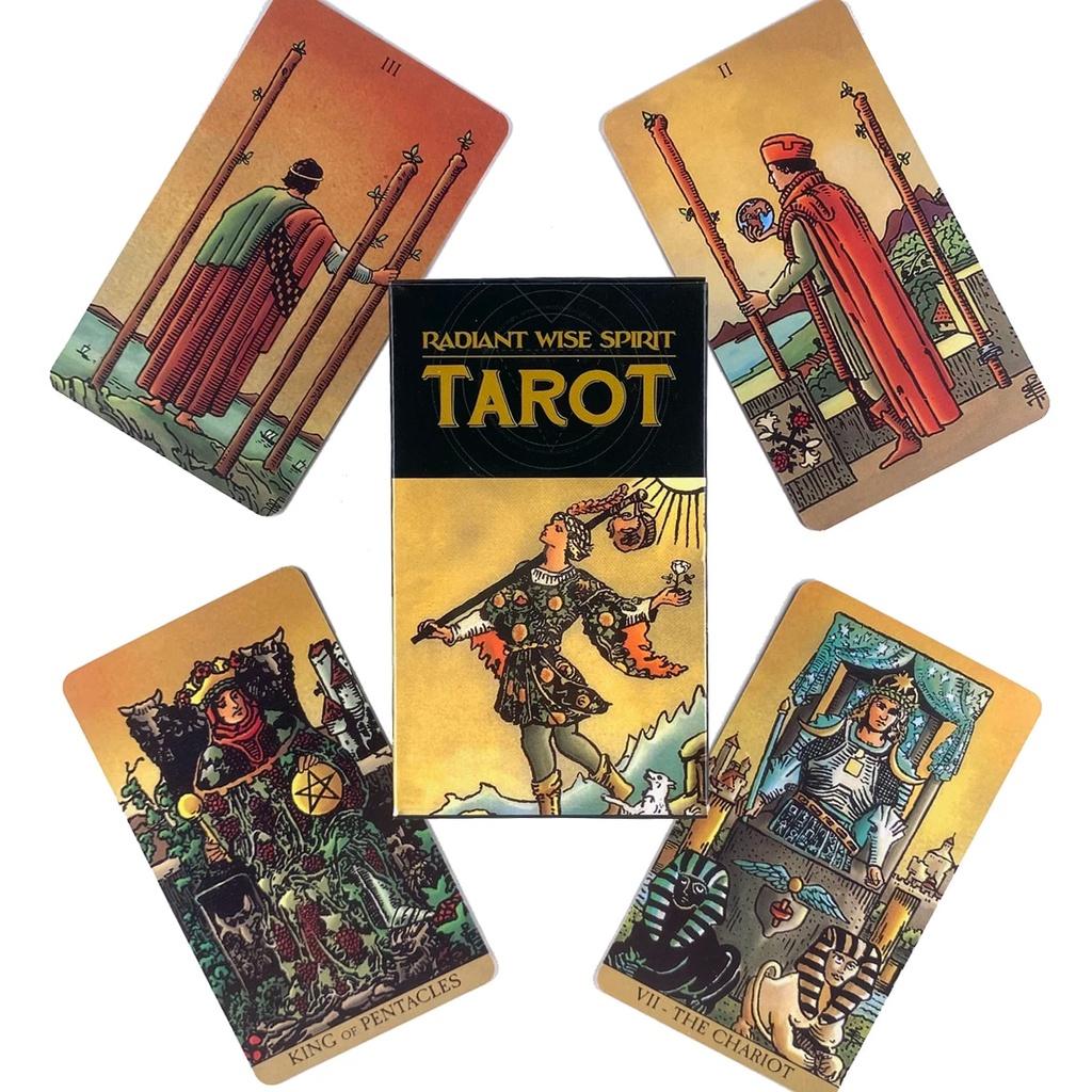 Bộ bài Tarot - Radiant Wise Spirit Tarot kèm quà tặng