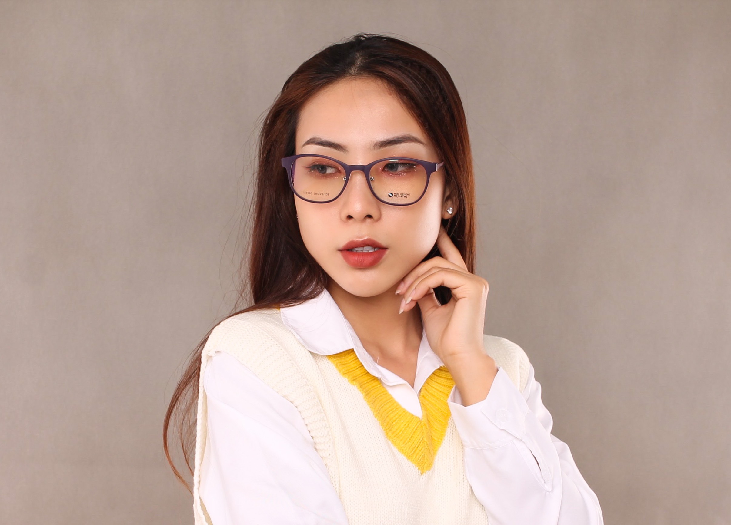 Gọng kính tr90 phối càng hợp kim cao cấp bền đẹp thời trang nam nữ mt065 Ouress