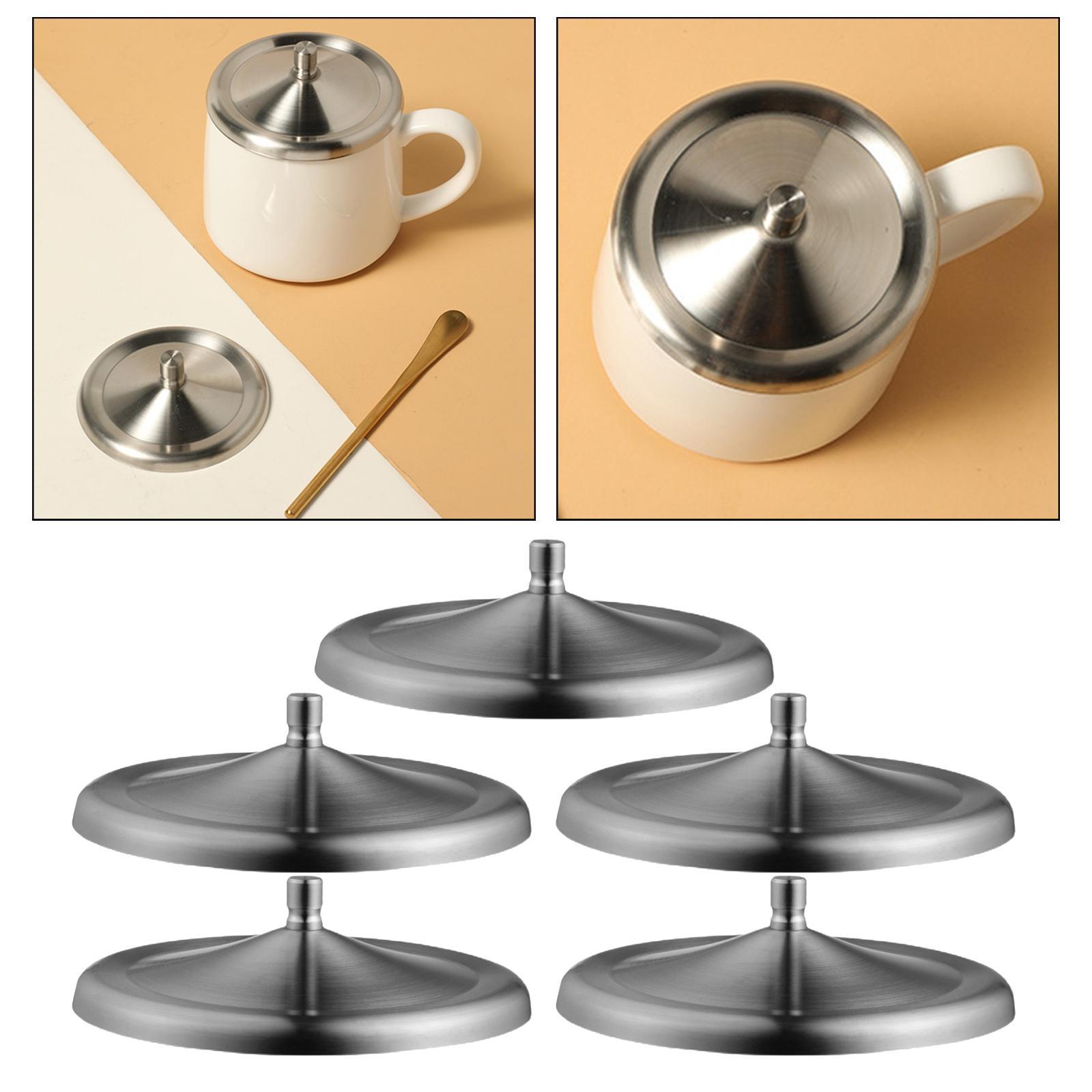 Japanese Style Round Cup Lid Reusable Drink Cup Lids Cup Cover for Drinks