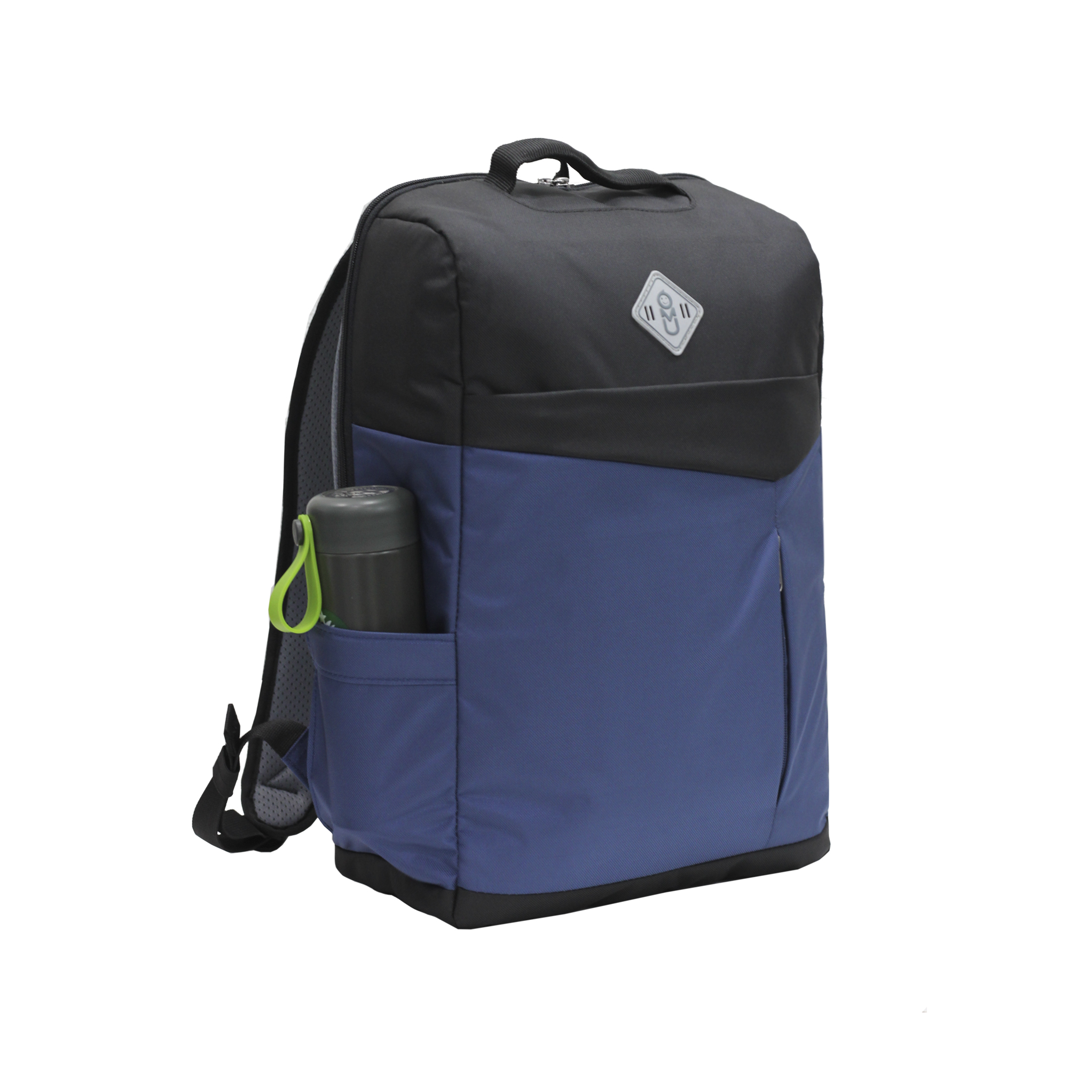 BALO UMO ROMBO BackPack Black/Navy- Balo Laptop Cao Cấp