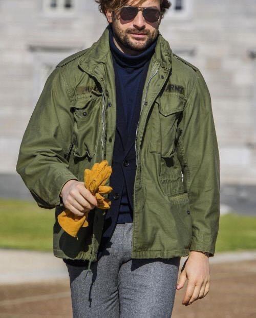 Field jacket olive