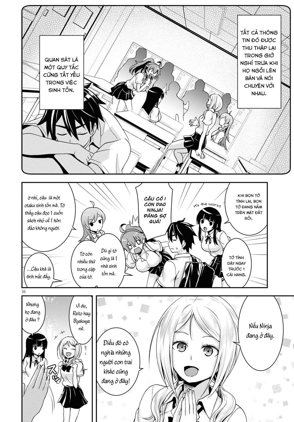 isekai yurutto survival seikatsu: gakkou no minna to isekai no mujintou ni tenishitakedo ore dake chapter 1 19