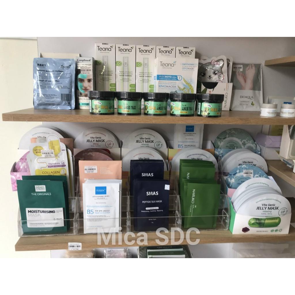 Kệ Mask - Kệ để mặt nạ - Kệ mica trưng bày mặt nạ