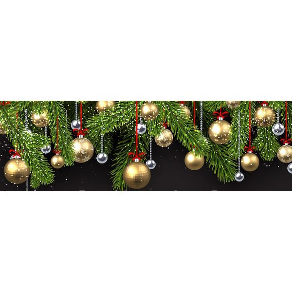 Decal giàn lá trang trí noel PK580